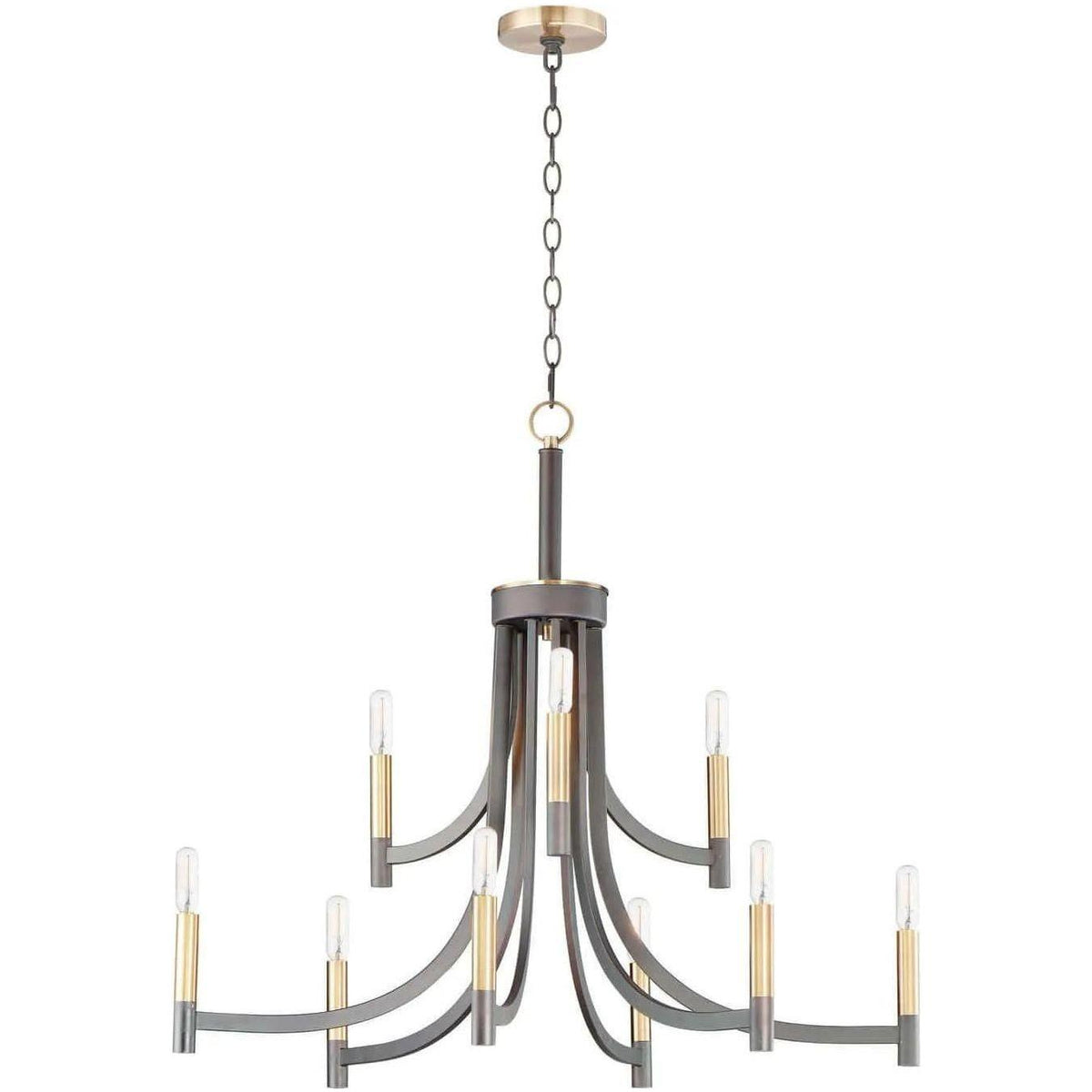 Maxim Lighting - Lyndon Chandelier - 21529BZAB | Montreal Lighting & Hardware