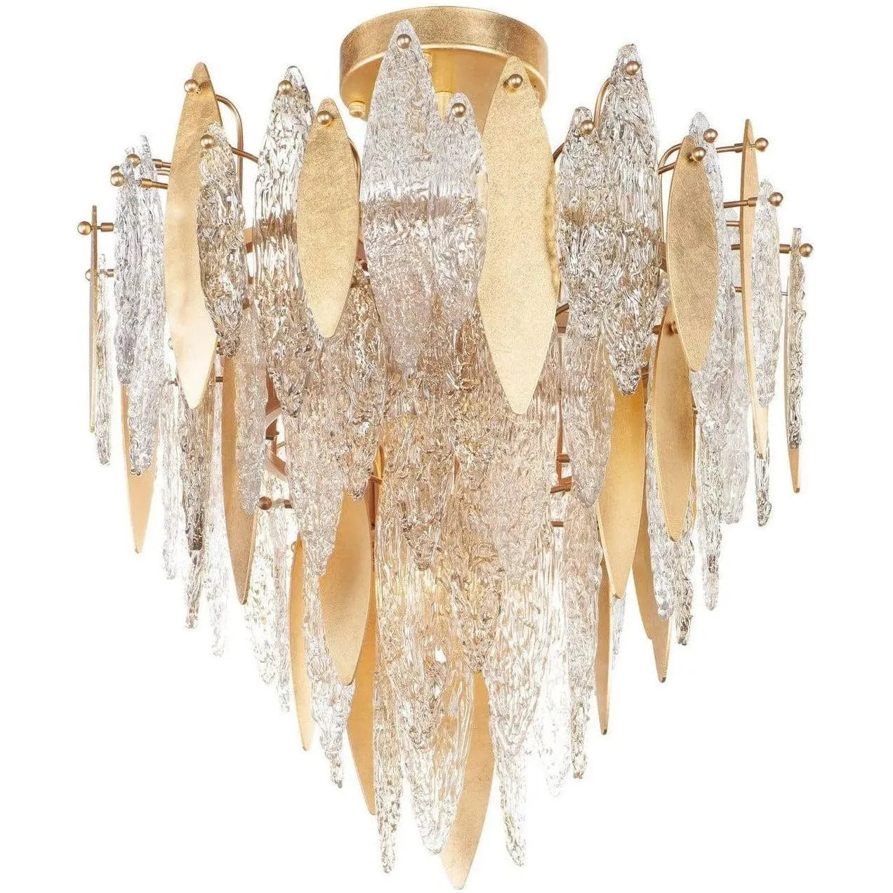 Maxim Lighting - Majestic Flush Mount - 32320CLCMPGL | Montreal Lighting & Hardware