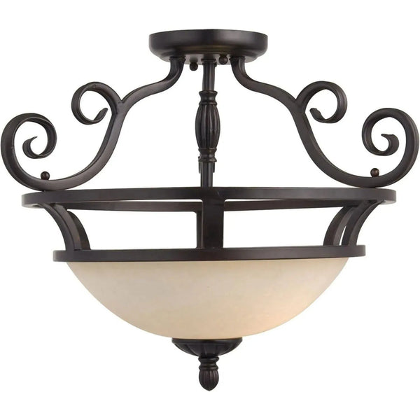Manor Semi-Flush Mount