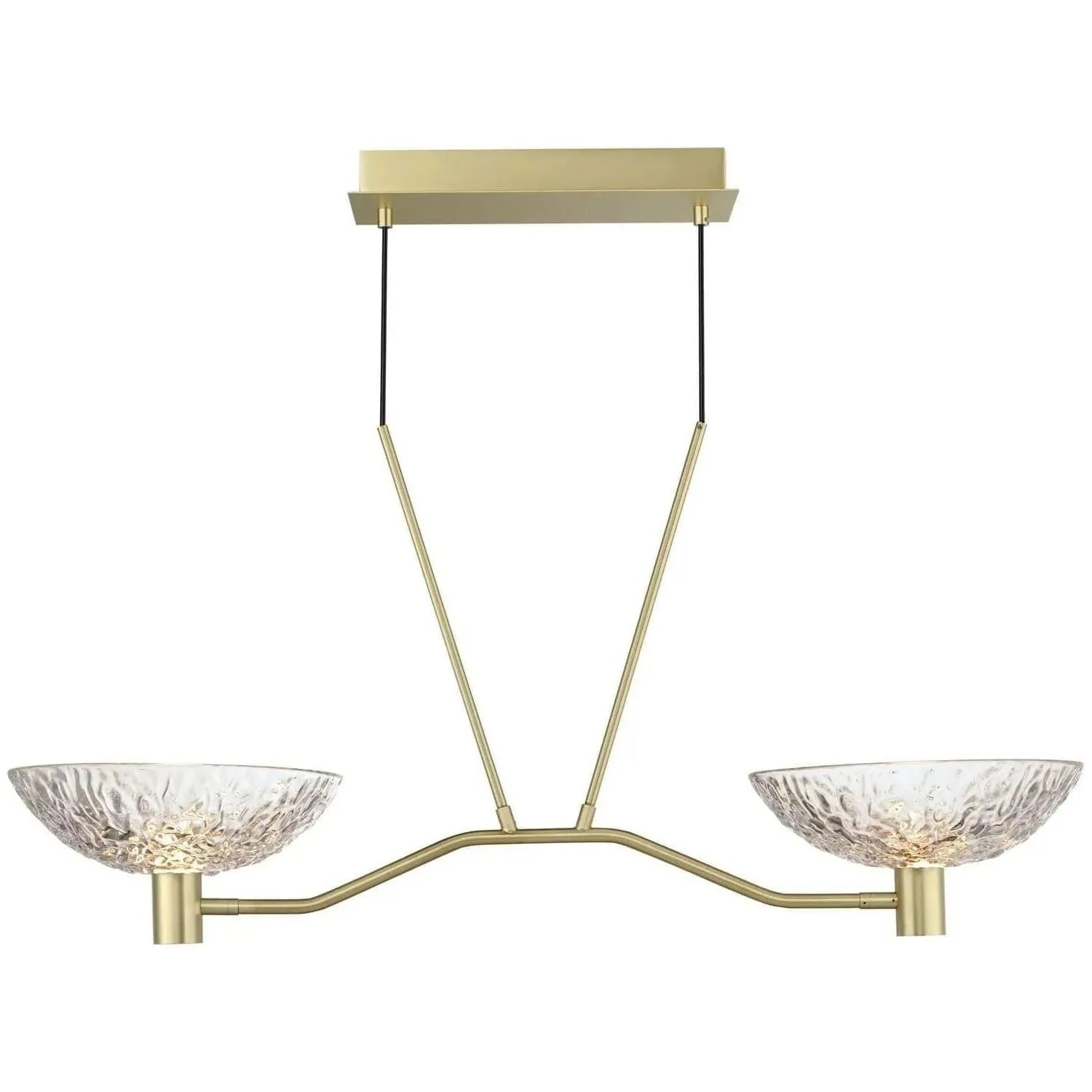 Maxim Lighting - Metropolis LED Linear Pendant - 24982TCSBR | Montreal Lighting & Hardware