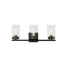 Maxim Lighting - Pinn Bath Vanity - 12403CLBKSBR | Montreal Lighting & Hardware