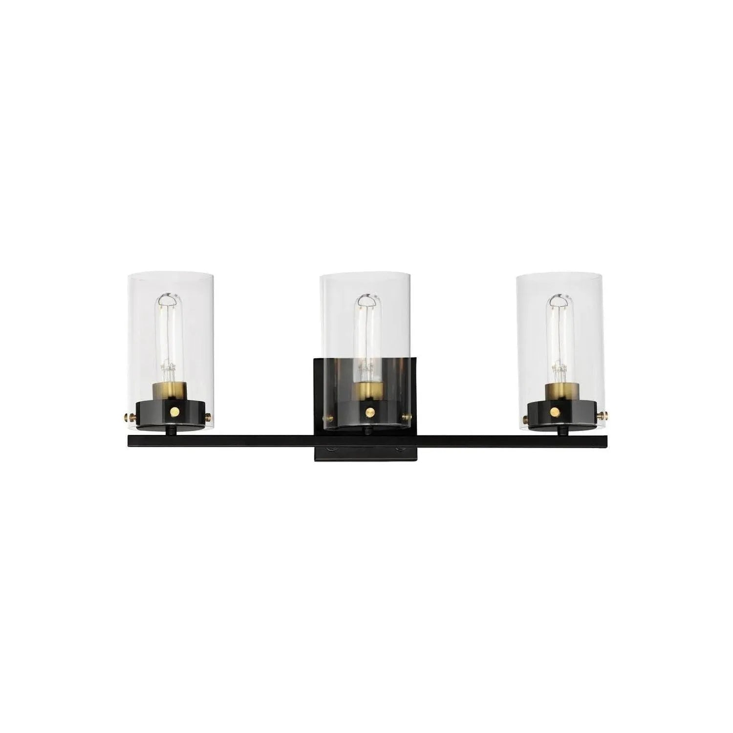 Maxim Lighting - Pinn Bath Vanity - 12403CLBKSBR | Montreal Lighting & Hardware
