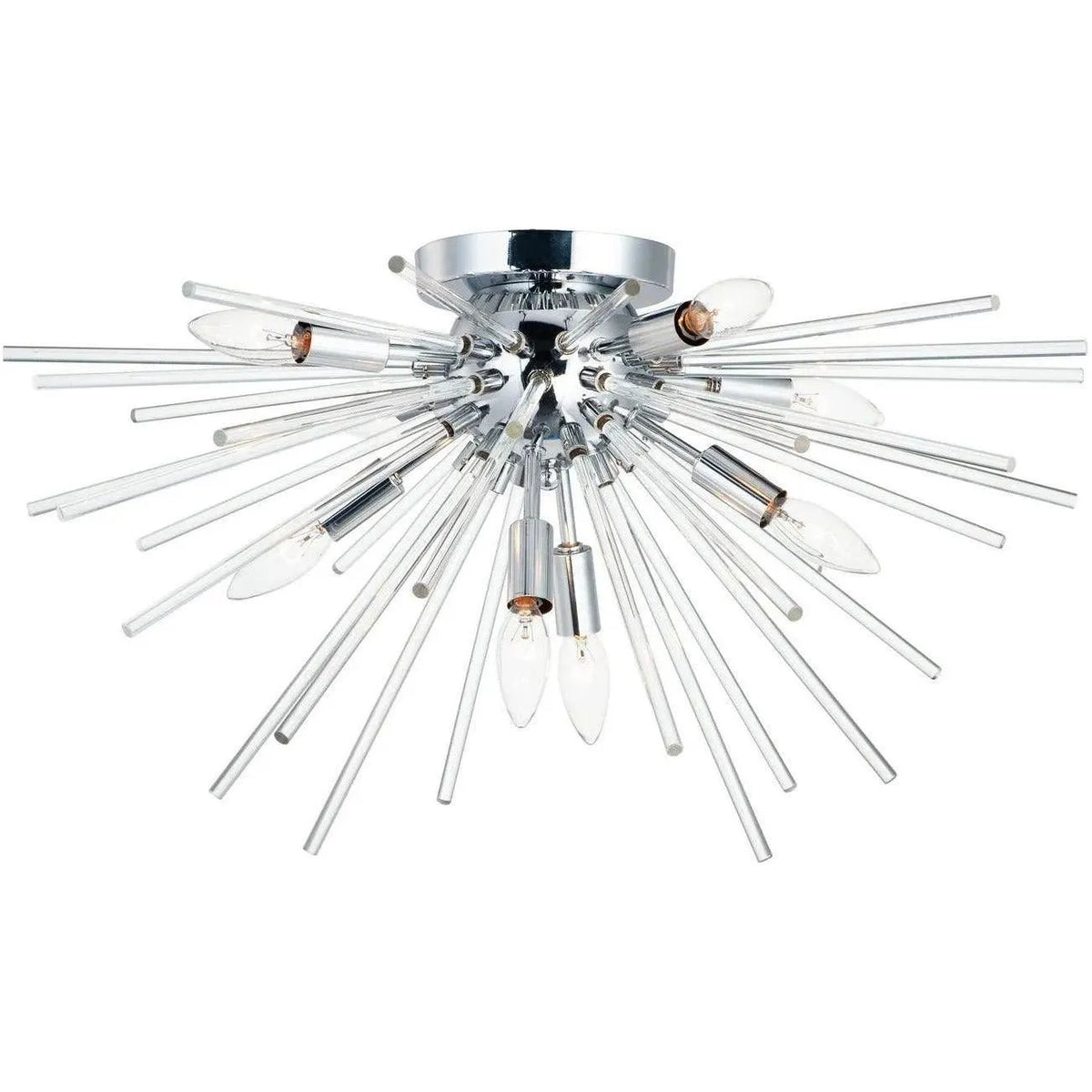 Maxim Lighting - Polaris Flush Mount - 28660CLPC | Montreal Lighting & Hardware