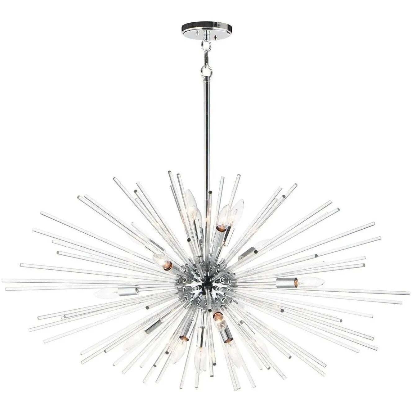 Maxim Lighting - Polaris Oval Pendant - 28668CLPC | Montreal Lighting & Hardware