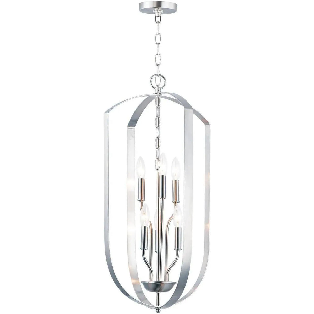 Maxim Lighting - Provident Arch Chandelier - 10039SN | Montreal Lighting & Hardware