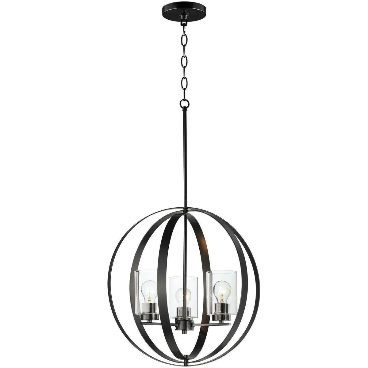 Maxim Lighting - Sentinel Pendant - 25254CLBK | Montreal Lighting & Hardware