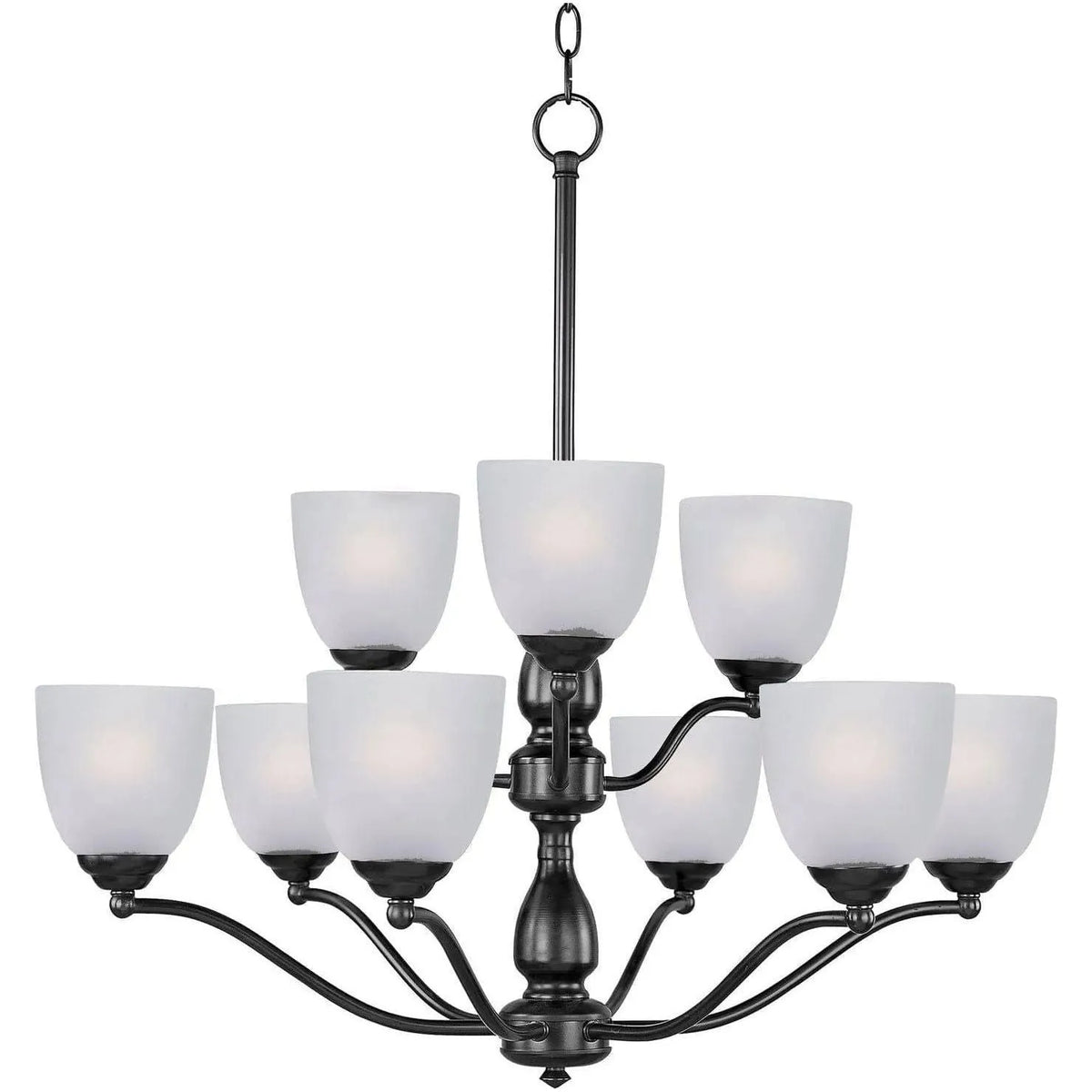 Maxim Lighting - Stefan Chandelier - 10066FTBK | Montreal Lighting & Hardware