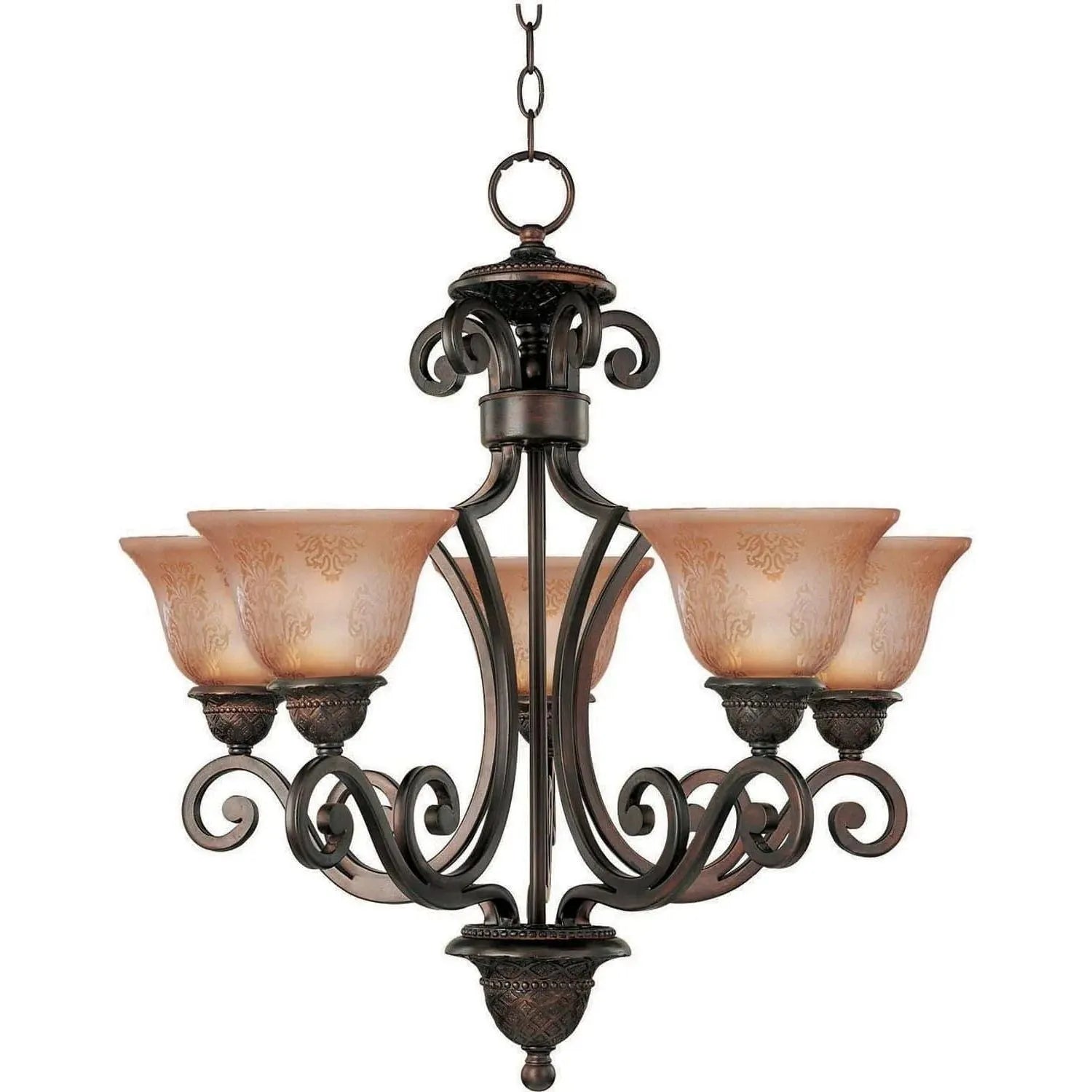 Maxim Lighting - Symphony Chandelier - 11239SAOI | Montreal Lighting & Hardware