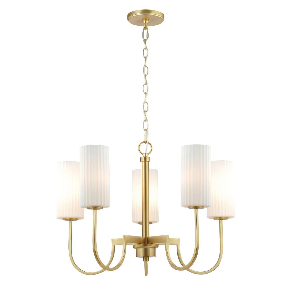 Maxim Lighting - Town and Country Chandelier - 32005SWSBR | Montreal Lighting & Hardware
