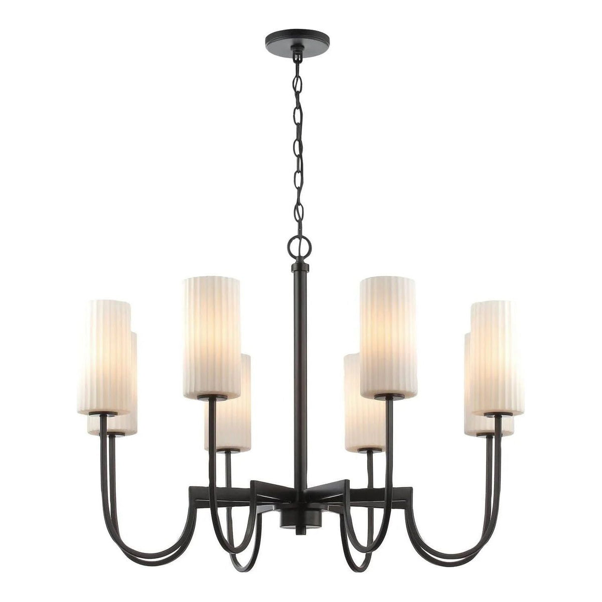 Maxim Lighting - Town and Country Chandelier - 32008SWBK | Montreal Lighting & Hardware
