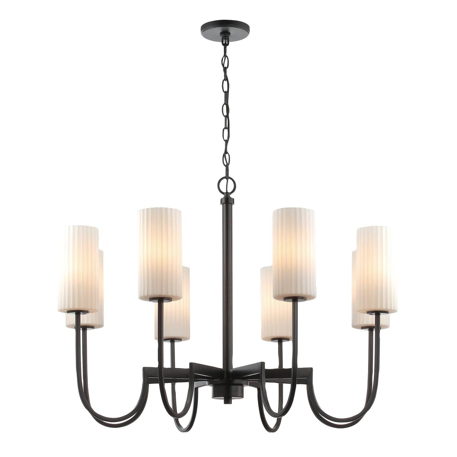 Maxim Lighting - Town and Country Chandelier - 32008SWBK | Montreal Lighting & Hardware
