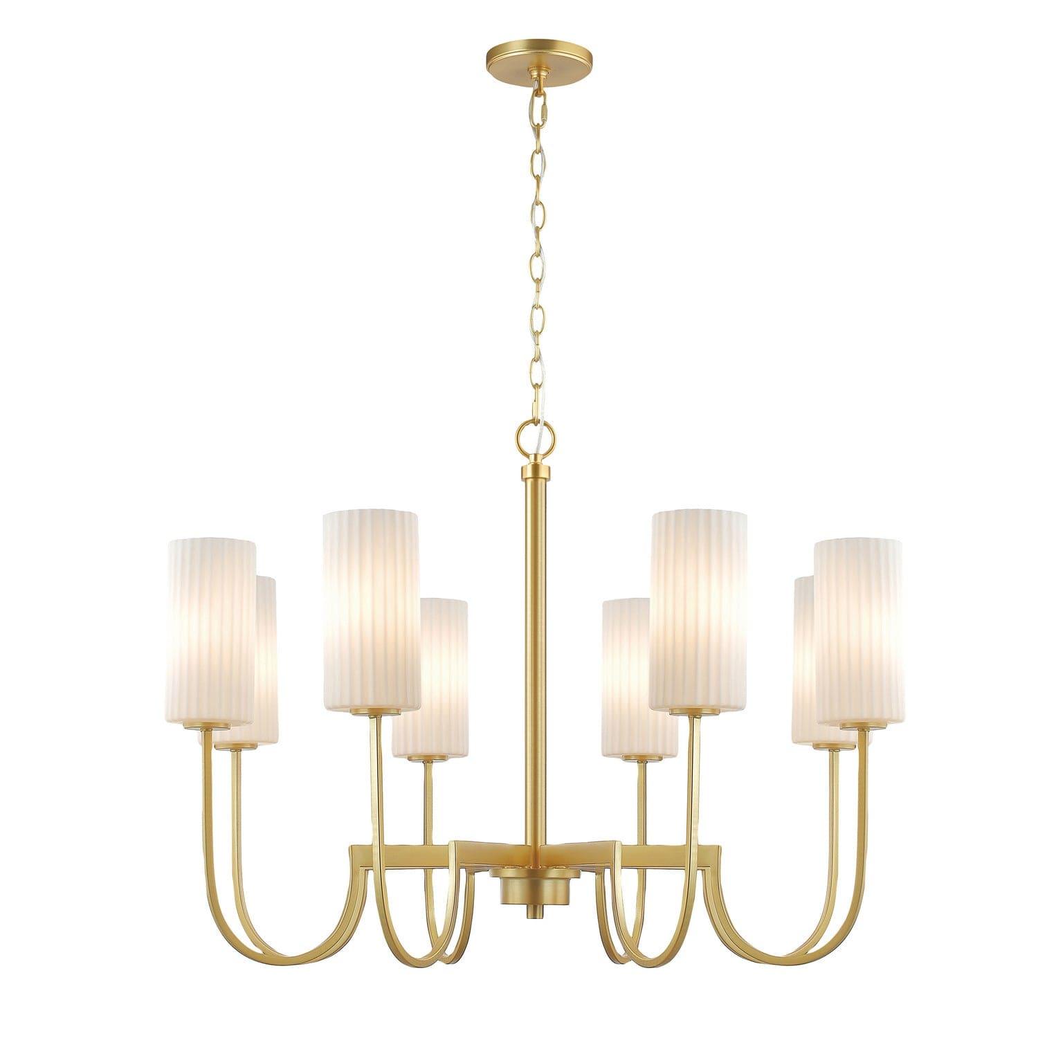 Maxim Lighting - Town and Country Chandelier - 32008SWSBR | Montreal Lighting & Hardware