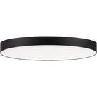 Maxim Lighting - Trim Round LED Flush Mount - 57663WTBK | Montreal Lighting & Hardware