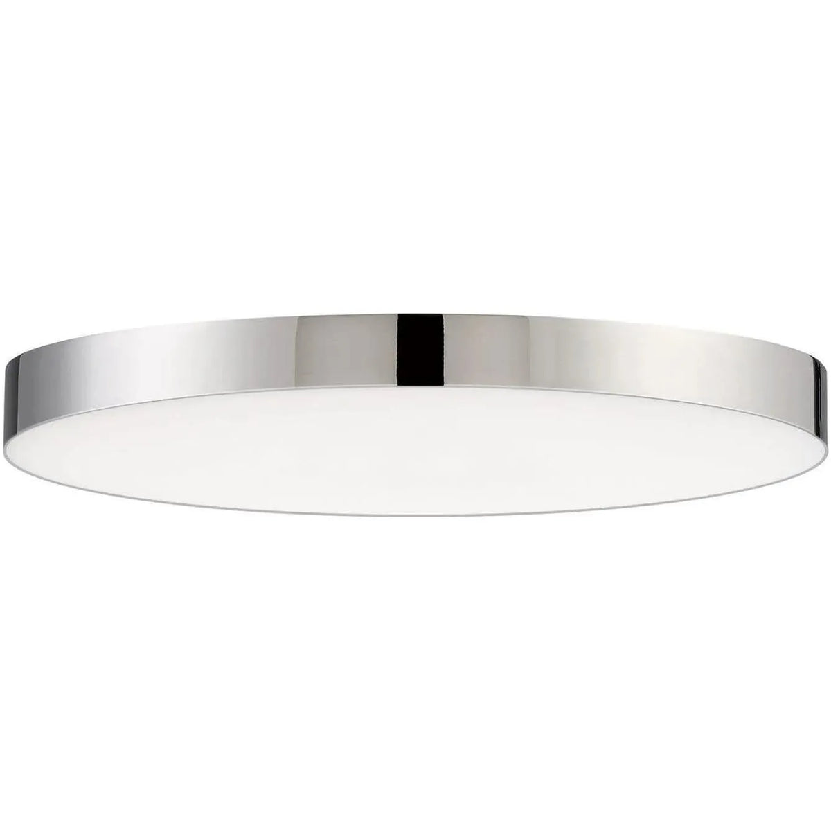 Maxim Lighting - Trim Round LED Flush Mount - 57663WTPC | Montreal Lighting & Hardware