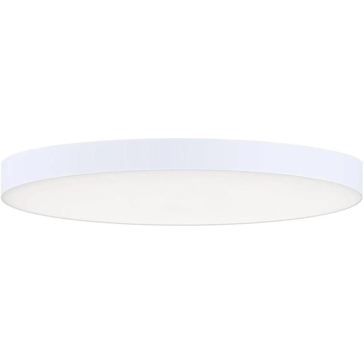 Maxim Lighting - Trim Round LED Flush Mount - 57663WTWT | Montreal Lighting & Hardware