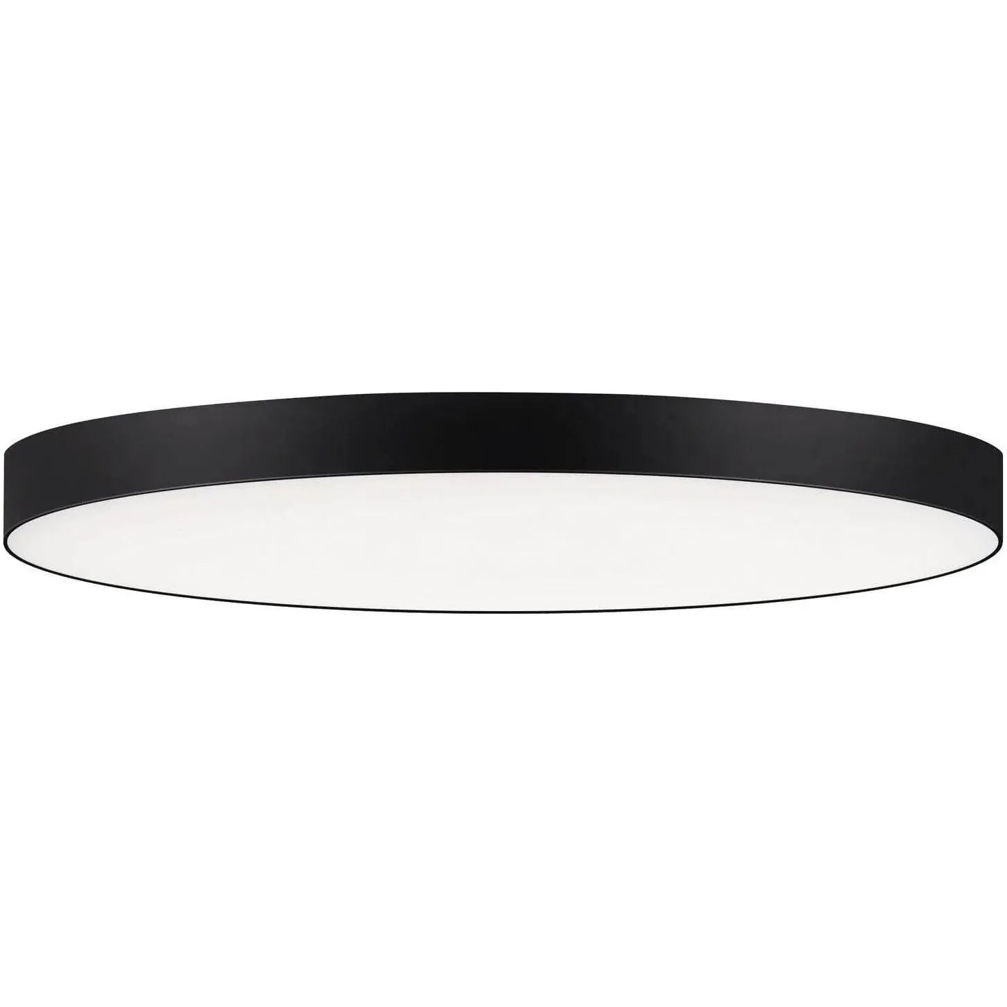 Maxim Lighting - Trim Round LED Flush Mount - 57670WTBK | Montreal Lighting & Hardware