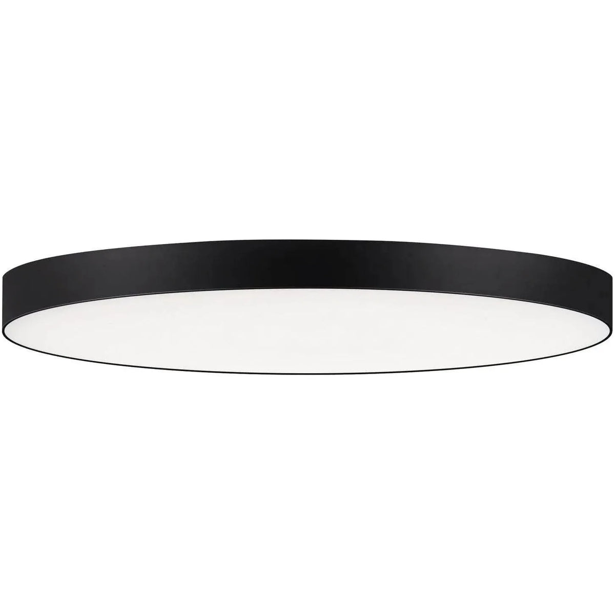 Maxim Lighting - Trim Round LED Flush Mount - 57670WTBK | Montreal Lighting & Hardware