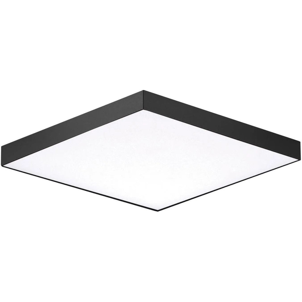Maxim Lighting - Trim Square LED Flush Mount - 57667WTBK | Montreal Lighting & Hardware