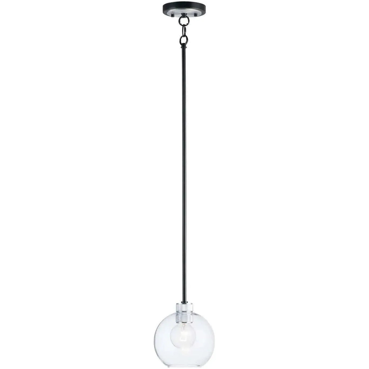 Maxim Lighting - Vessel Mini Pendant - 21619CLBKAL | Montreal Lighting & Hardware