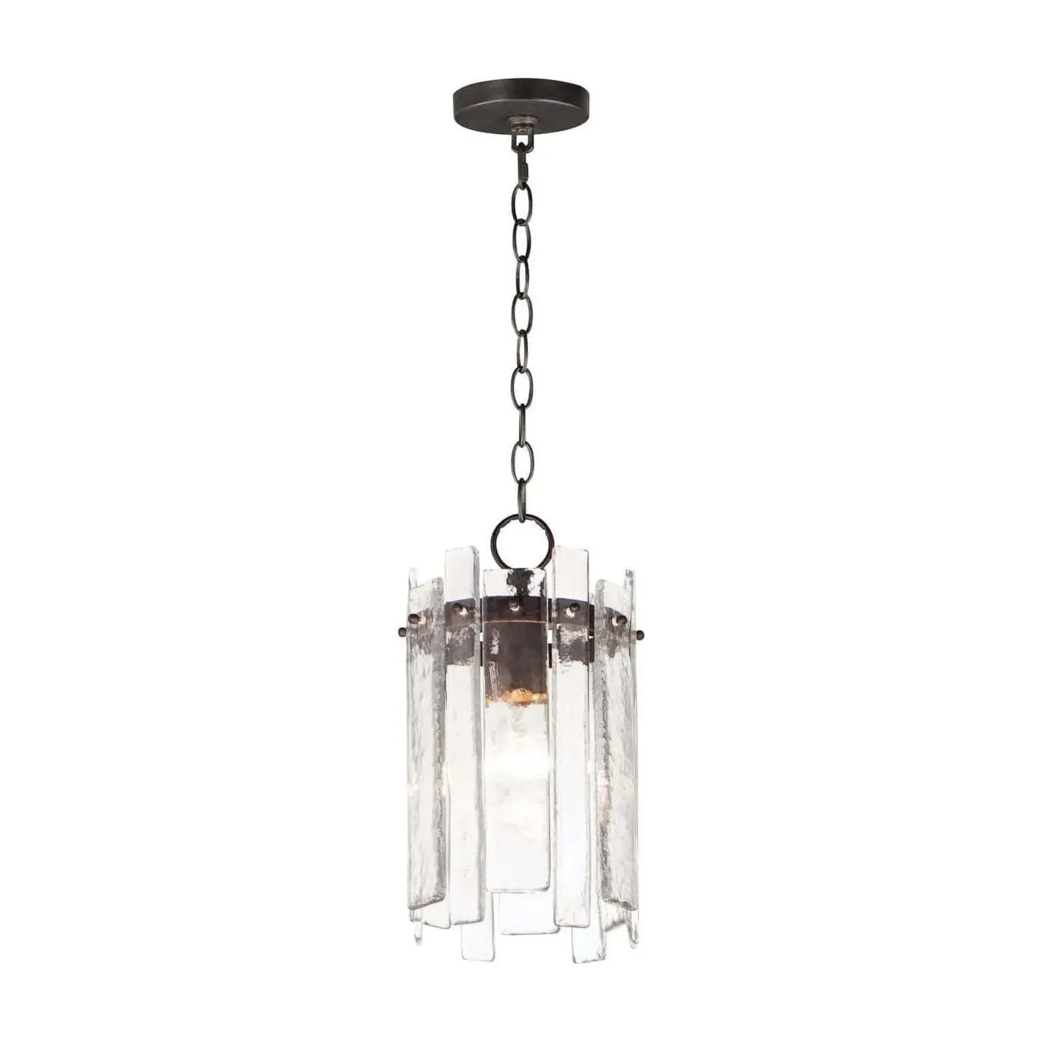 Maxim Lighting - Warren Mini Pendant - 21831AGDBZ | Montreal Lighting & Hardware