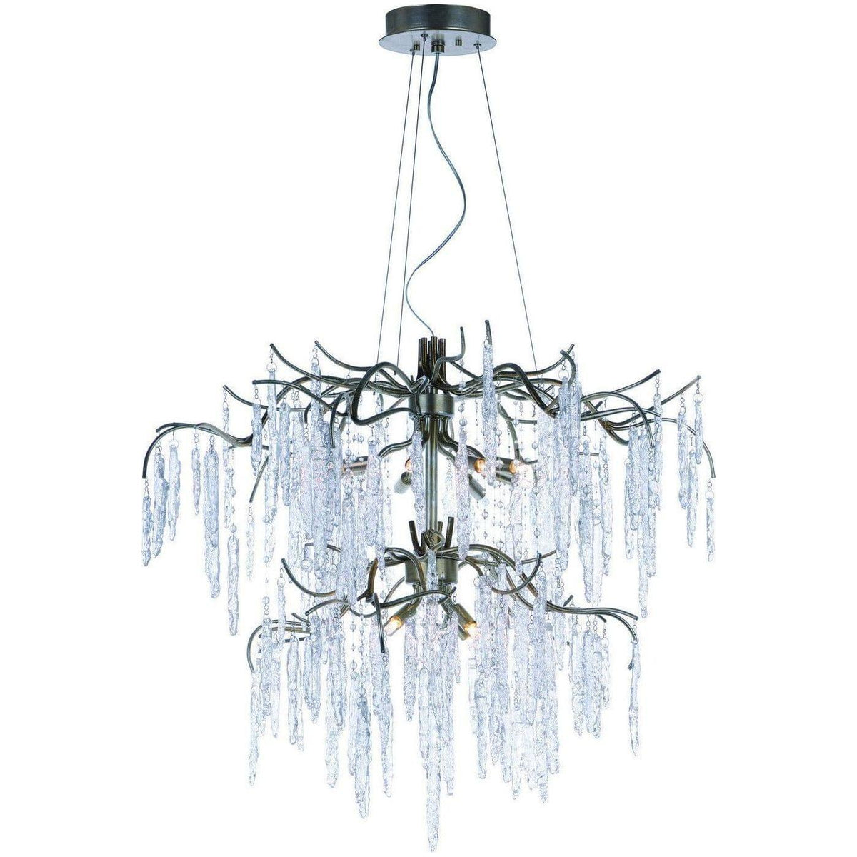 Maxim Lighting - Willow Chandelier - 26288ICSG | Montreal Lighting & Hardware