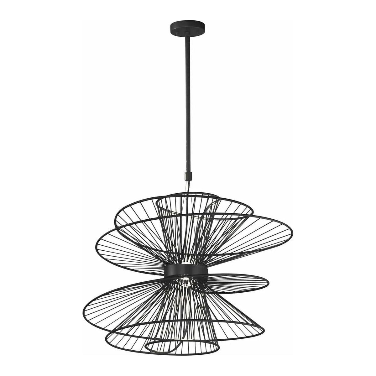 Maxim Lighting - Zeta LED Pendant - 24176BK | Montreal Lighting & Hardware