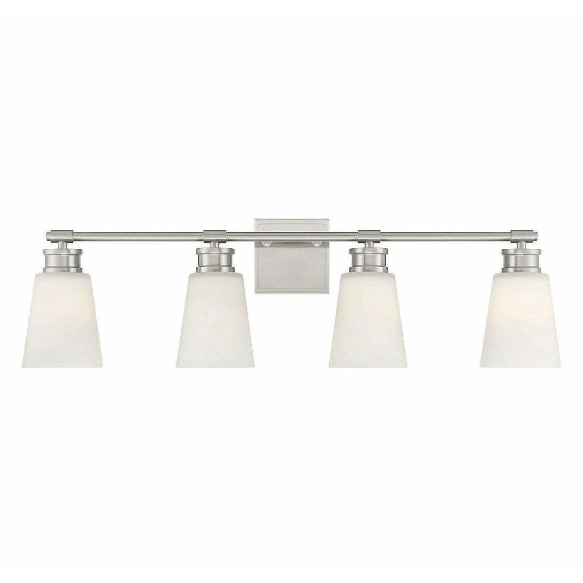 Meridian Lite Trends - Meridian Four Light Bathroom Vanity Light - M80056BN | Montreal Lighting & Hardware