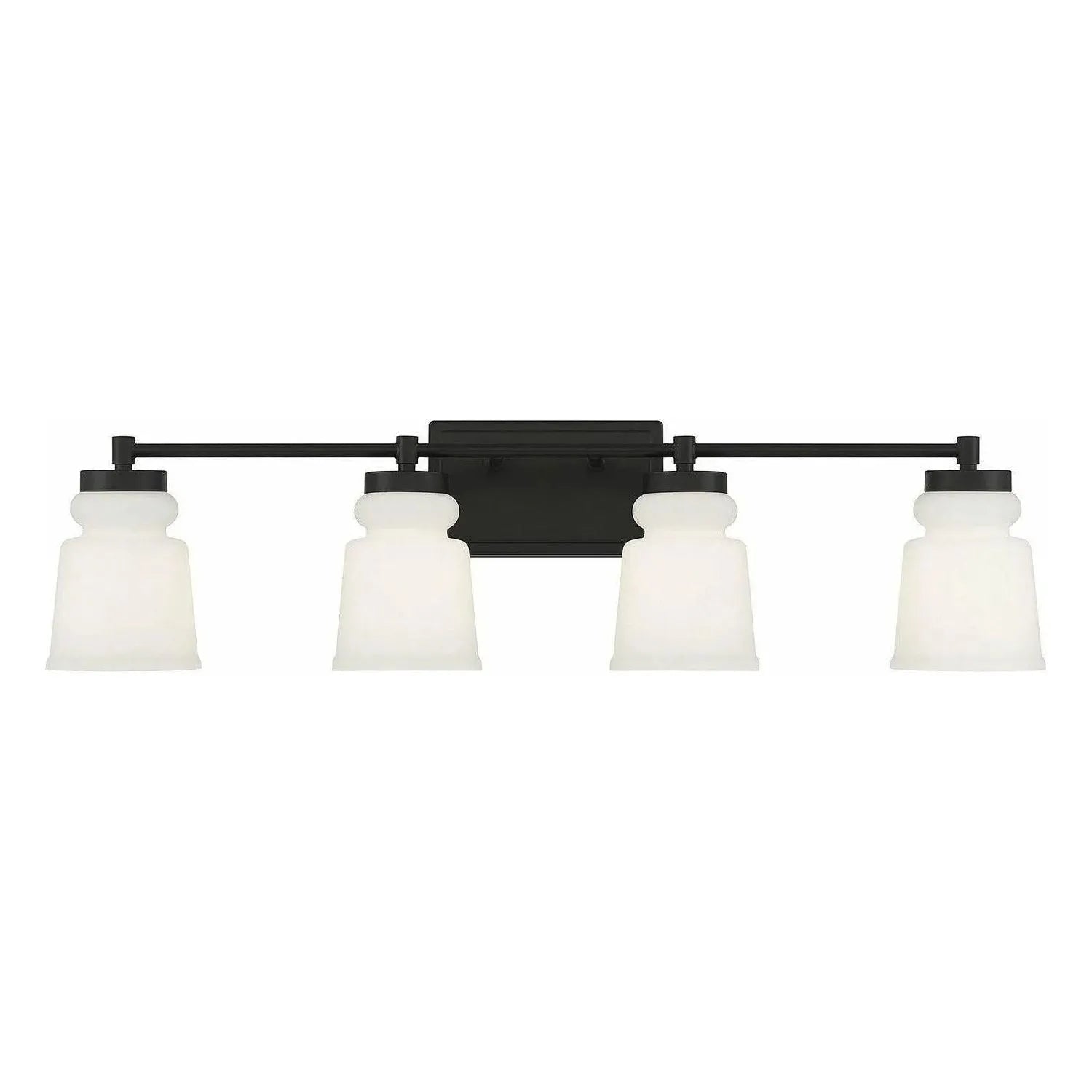 Meridian Lite Trends - Meridian Four Light Bathroom Vanity Light - M80059BN | Montreal Lighting & Hardware
