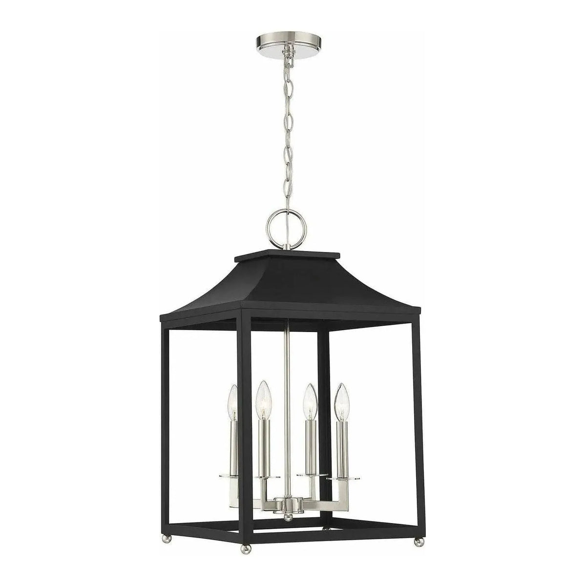 Meridian Lite Trends - Meridian Four Light Pendant - M30009MBKPN | Montreal Lighting & Hardware