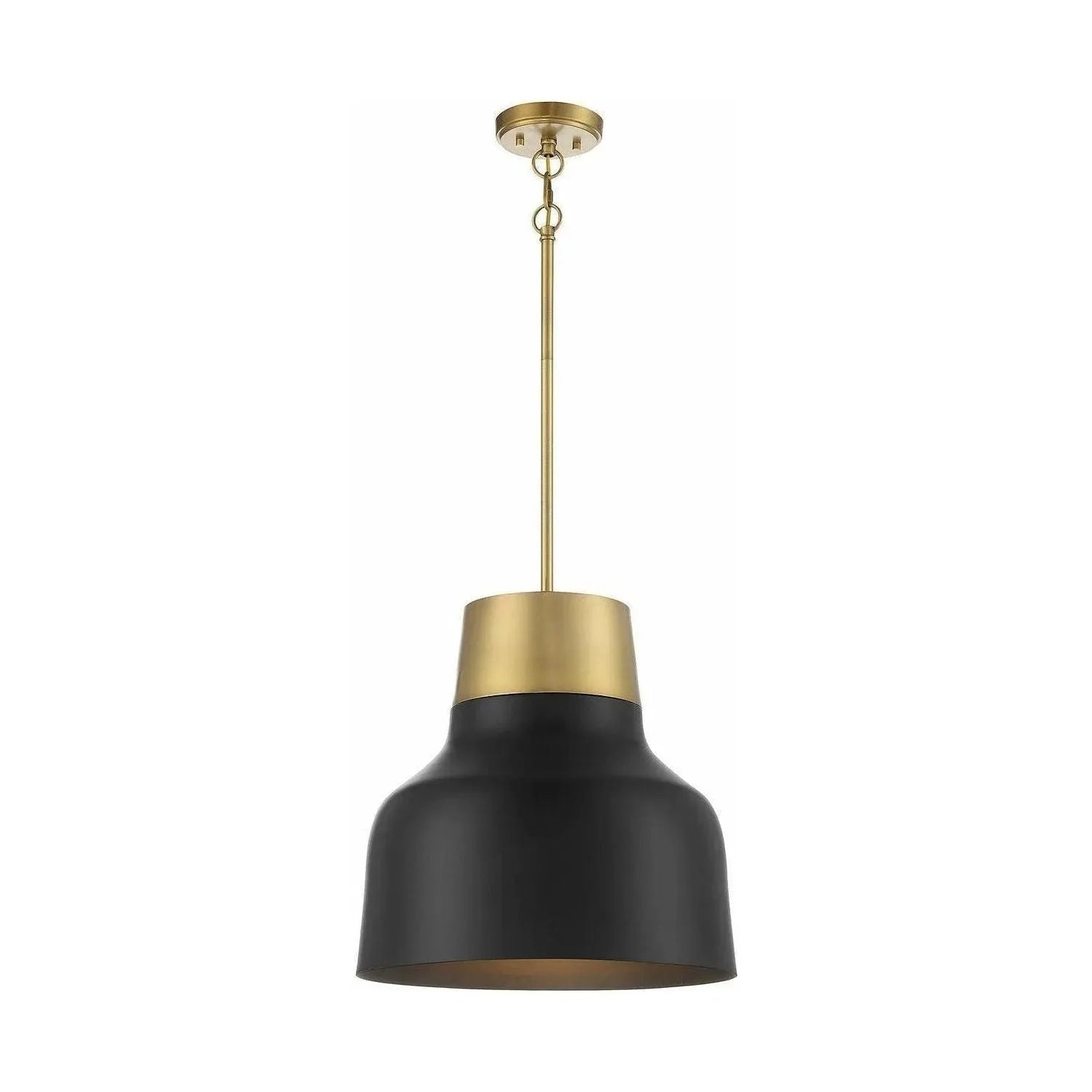 Meridian Lite Trends - Meridian One Light Pendant - M70115MBKNB | Montreal Lighting & Hardware