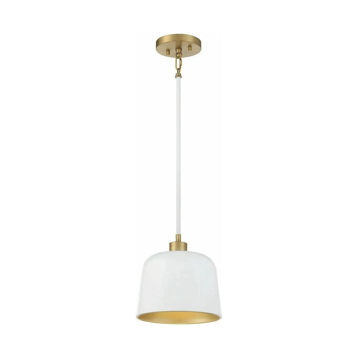Meridian Lite Trends - Meridian One Light Pendant - M70118WHNB | Montreal Lighting & Hardware