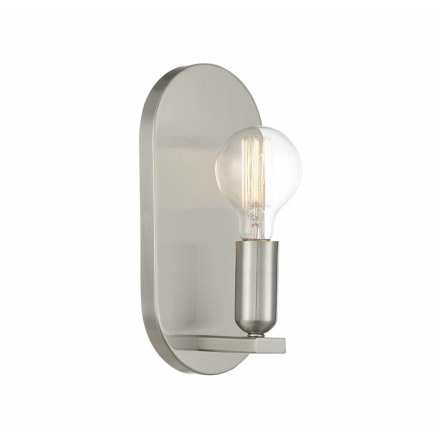 Meridian Lite Trends - Meridian One Light Wall Sconce - M90059BN | Montreal Lighting & Hardware