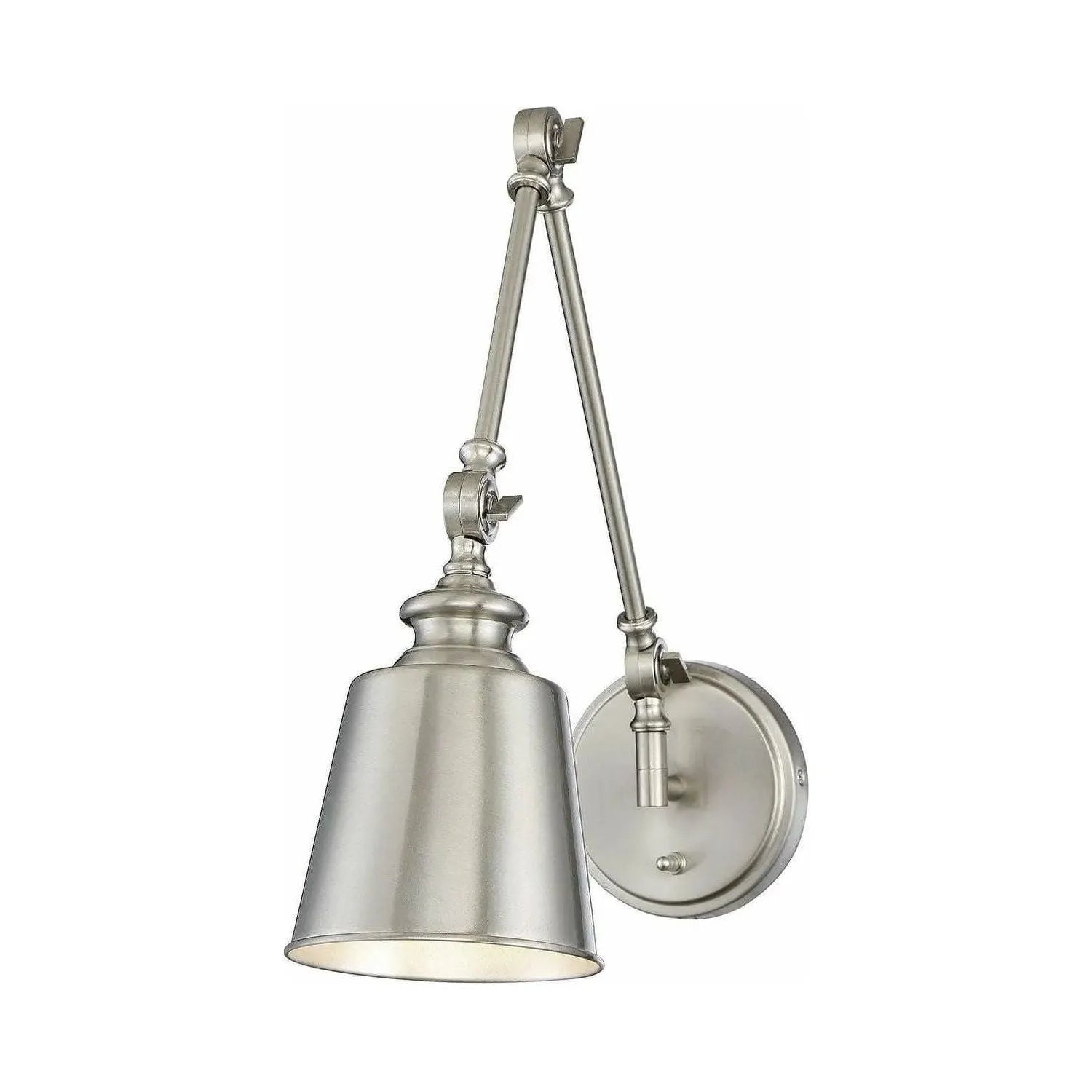 Meridian Lite Trends - Meridian One Light Wall Sconce (Set of 2) - M90089BN | Montreal Lighting & Hardware