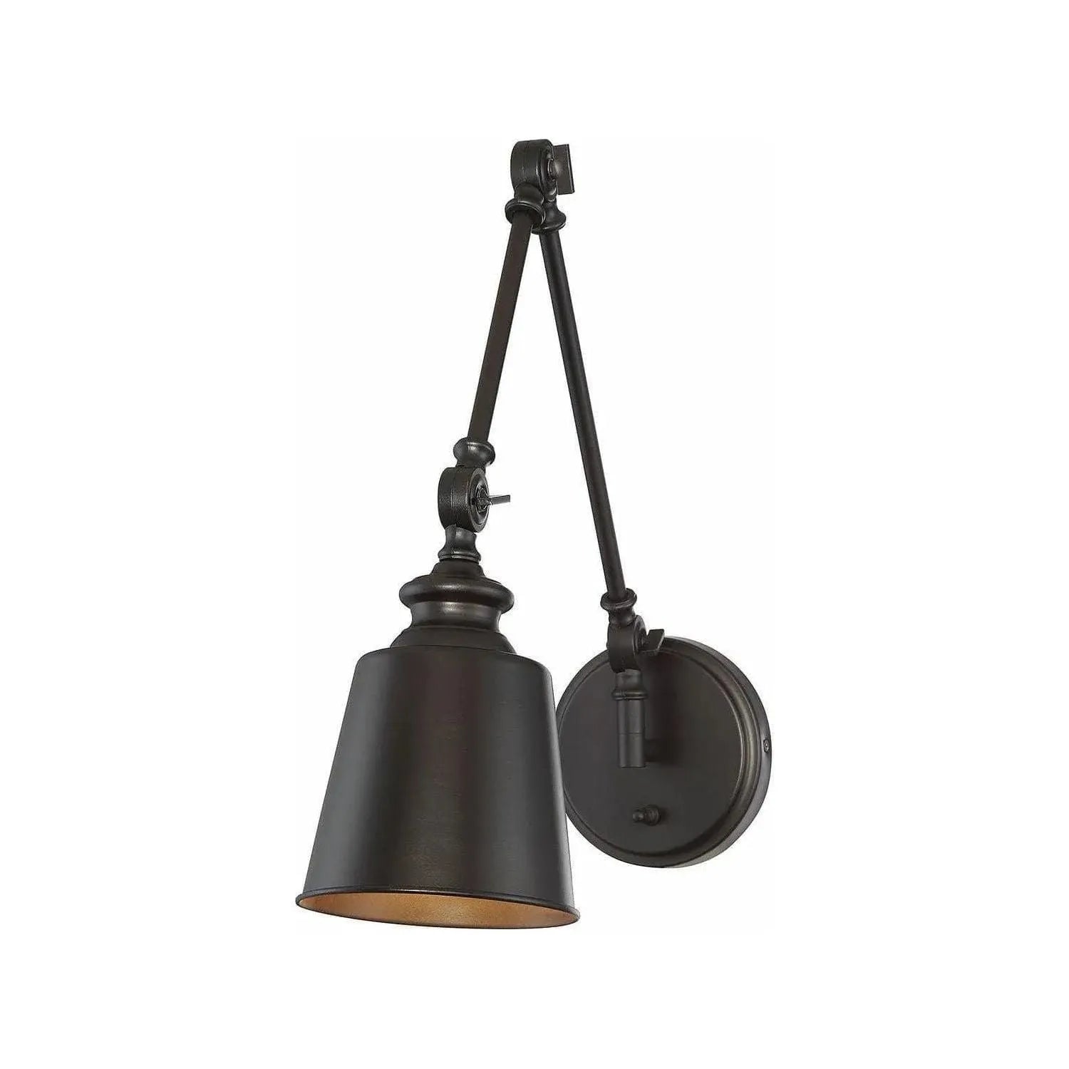 Meridian Lite Trends - Meridian One Light Wall Sconce (Set of 2) - M90089BN | Montreal Lighting & Hardware