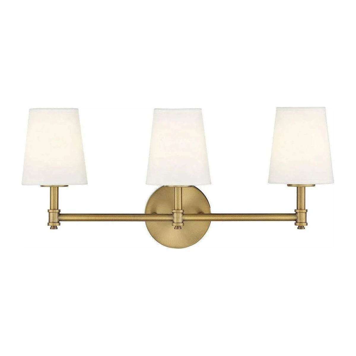 Meridian Lite Trends - Meridian Three Light Bathroom Vanity Light - M80051NB | Montreal Lighting & Hardware