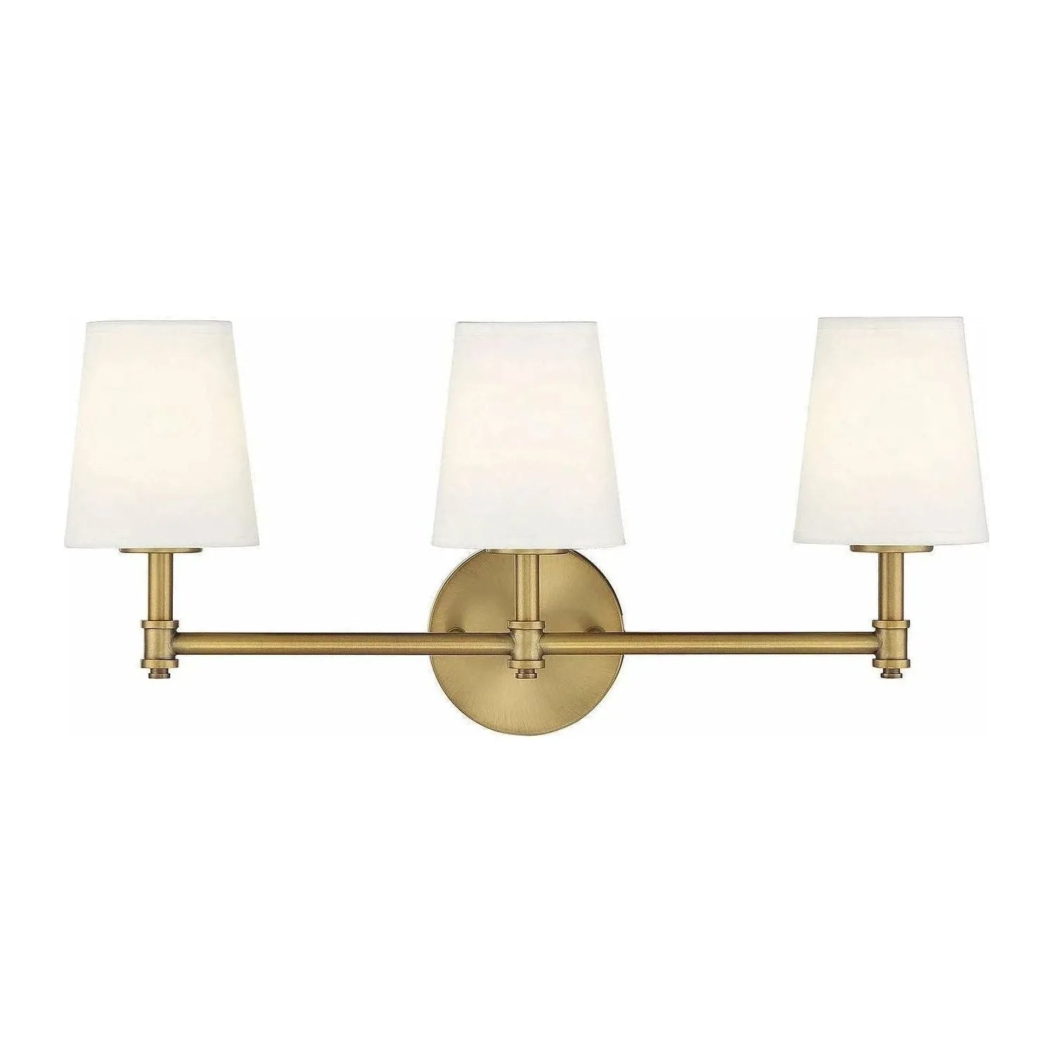 Meridian Lite Trends - Meridian Three Light Bathroom Vanity Light - M80051NB | Montreal Lighting & Hardware