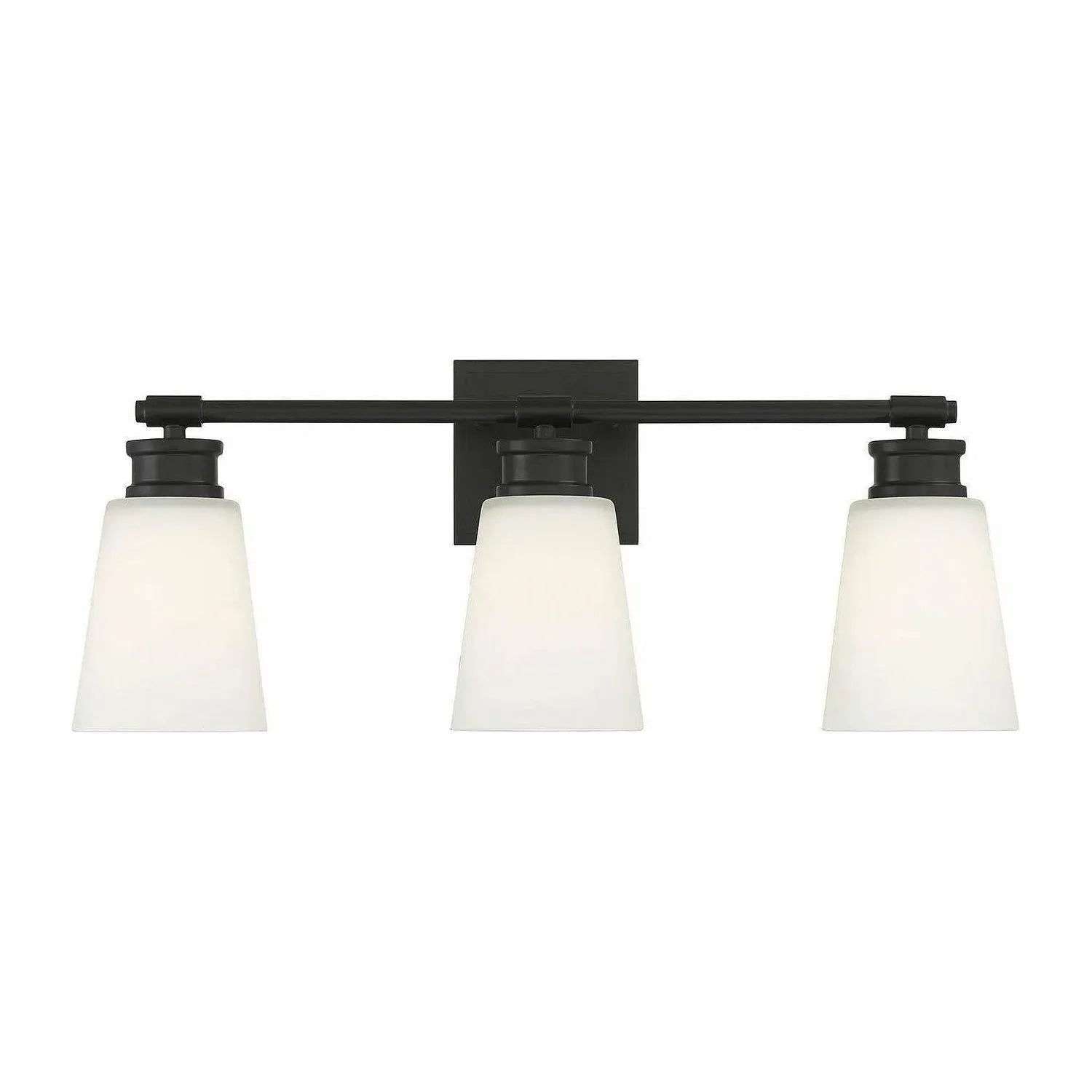 Meridian Lite Trends - Meridian Three Light Bathroom Vanity Light - M80055BN | Montreal Lighting & Hardware