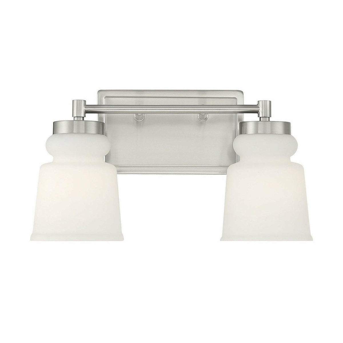 Meridian Lite Trends - Meridian Two Light Bathroom Vanity Light - M80057BN | Montreal Lighting & Hardware