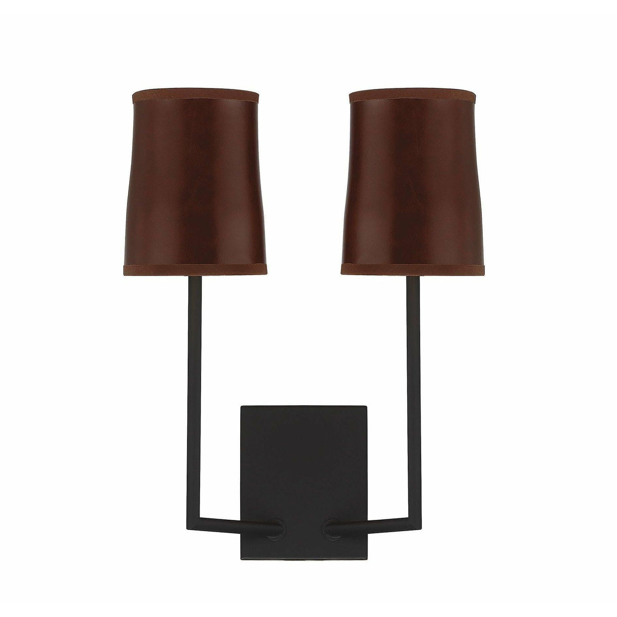 Meridian Lite Trends - Meridian Two Light Wall Sconce - M90061MBK | Montreal Lighting & Hardware