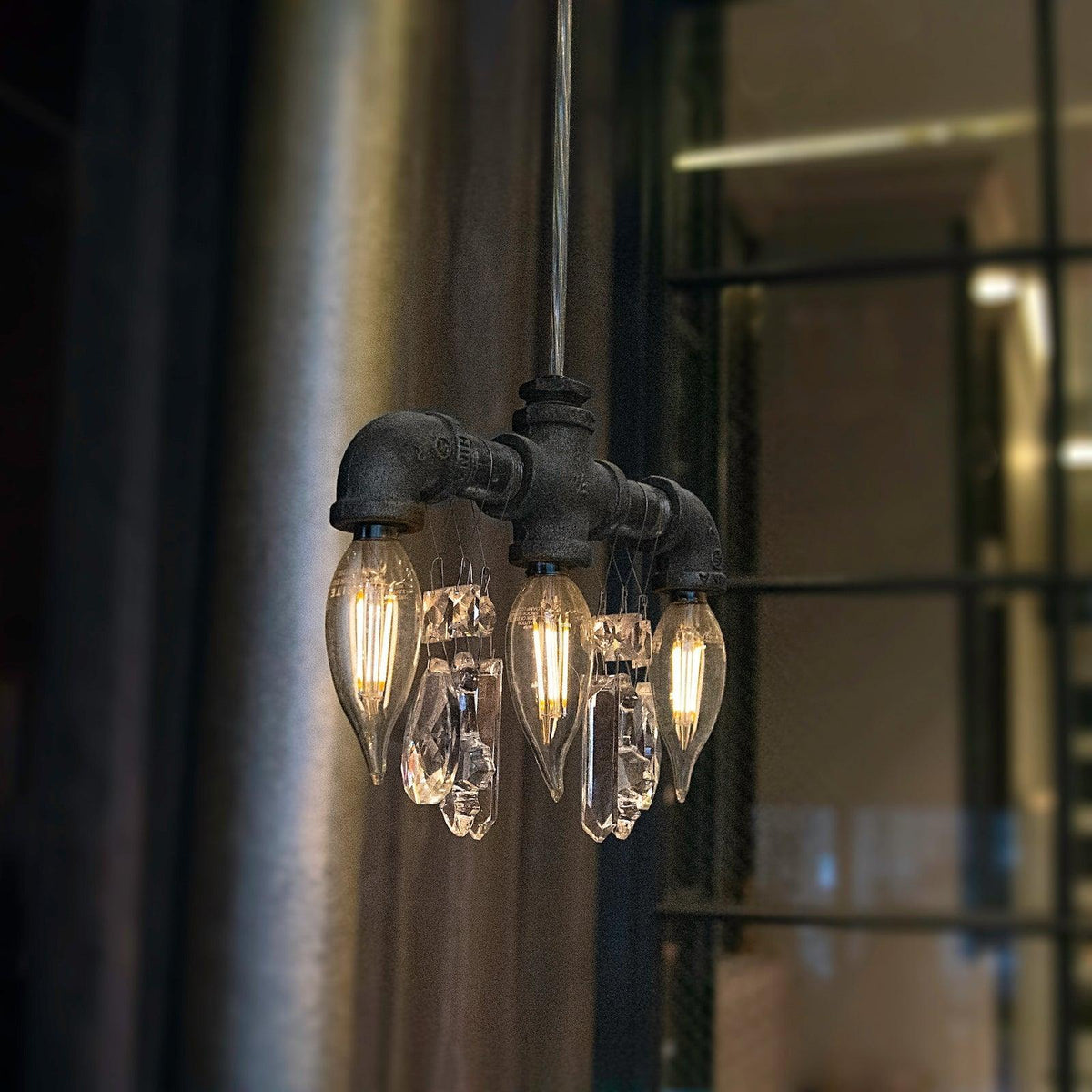 Michael Mchale Designs - Tribeca Chandelier Pendant (3 Bulb) - TR-2 | Montreal Lighting & Hardware