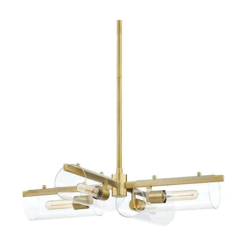 Mitzi - Ariel Chandelier - H326804-SBK | Montreal Lighting & Hardware