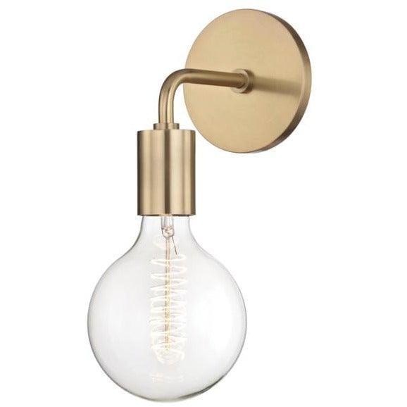 Montreal Lighting & Hardware - Ava Globe Wall Sconce by Mitzi | OVERSTOCK - H109101B-AGB-OS | Montreal Lighting & Hardware