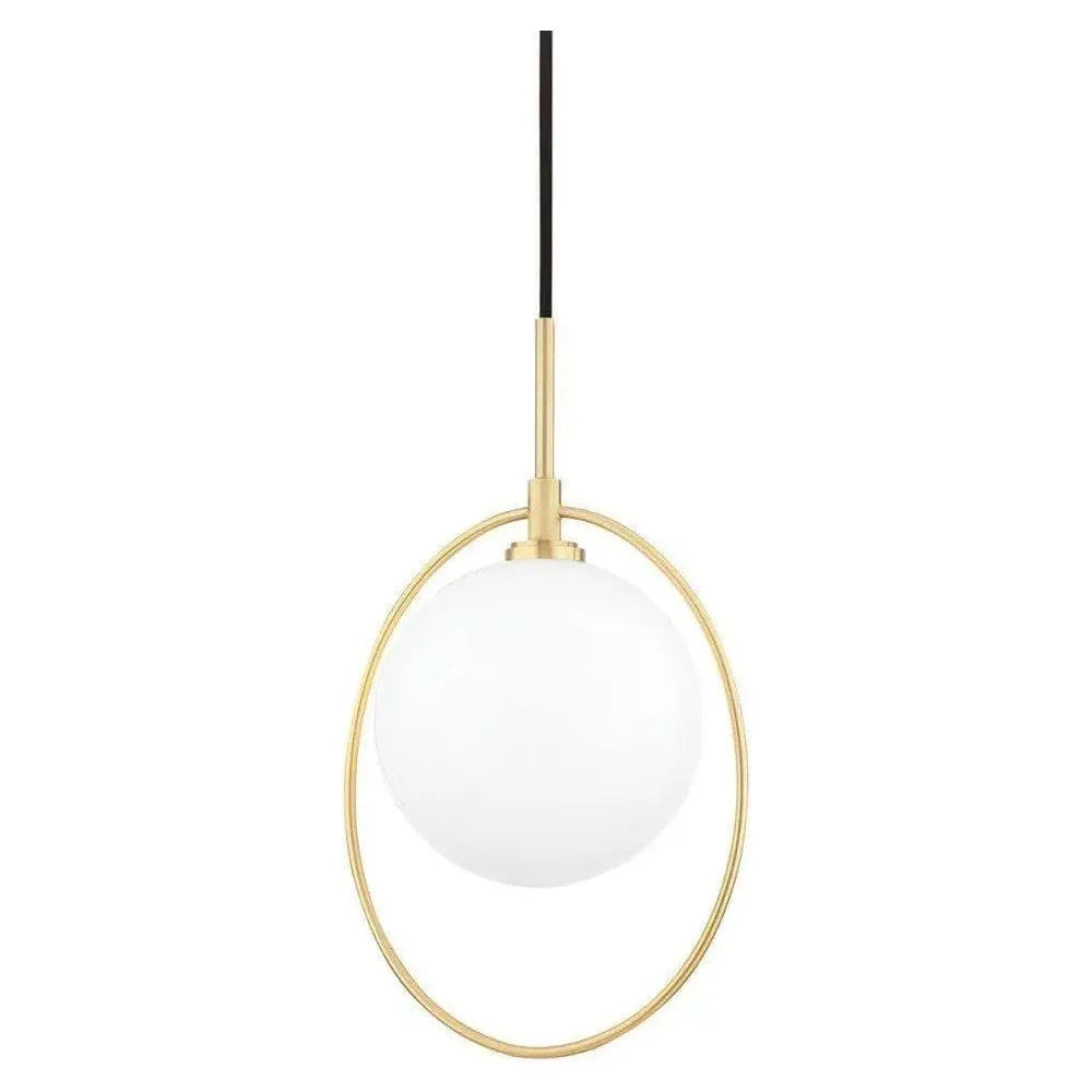 Mitzi - Babette LED Pendant - H493701-AGB | Montreal Lighting & Hardware