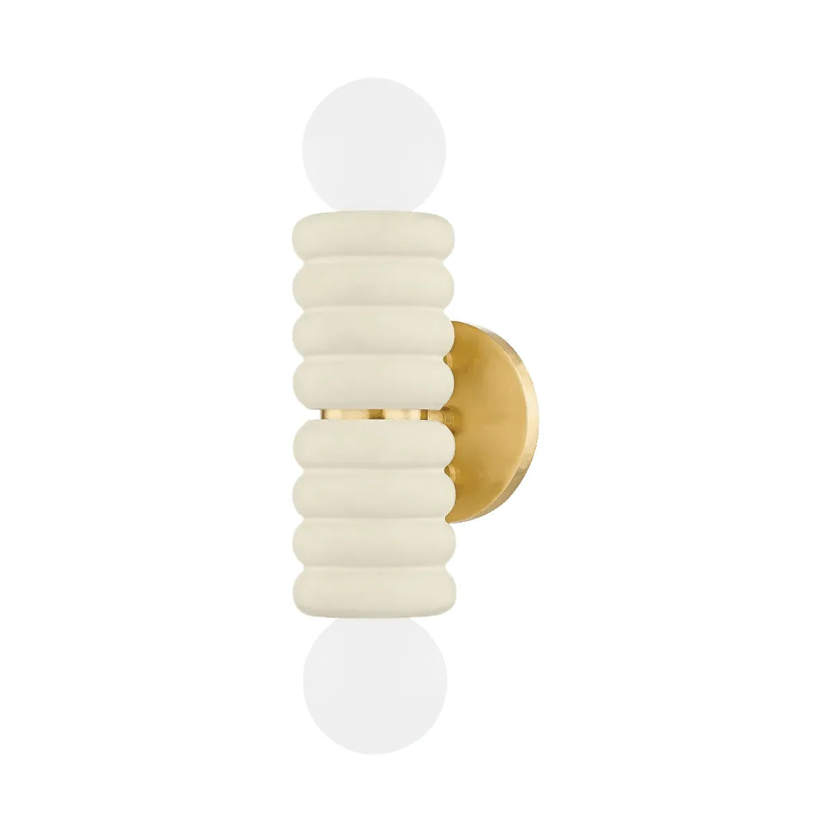 Mitzi - Bibi Double Wall Sconce - H691102-AGB/CAI | Montreal Lighting & Hardware