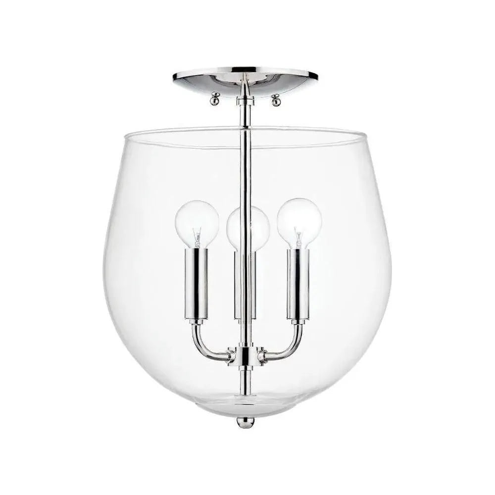 Mitzi - Bobbi Semi Flush Mount - H557603-PN | Montreal Lighting & Hardware