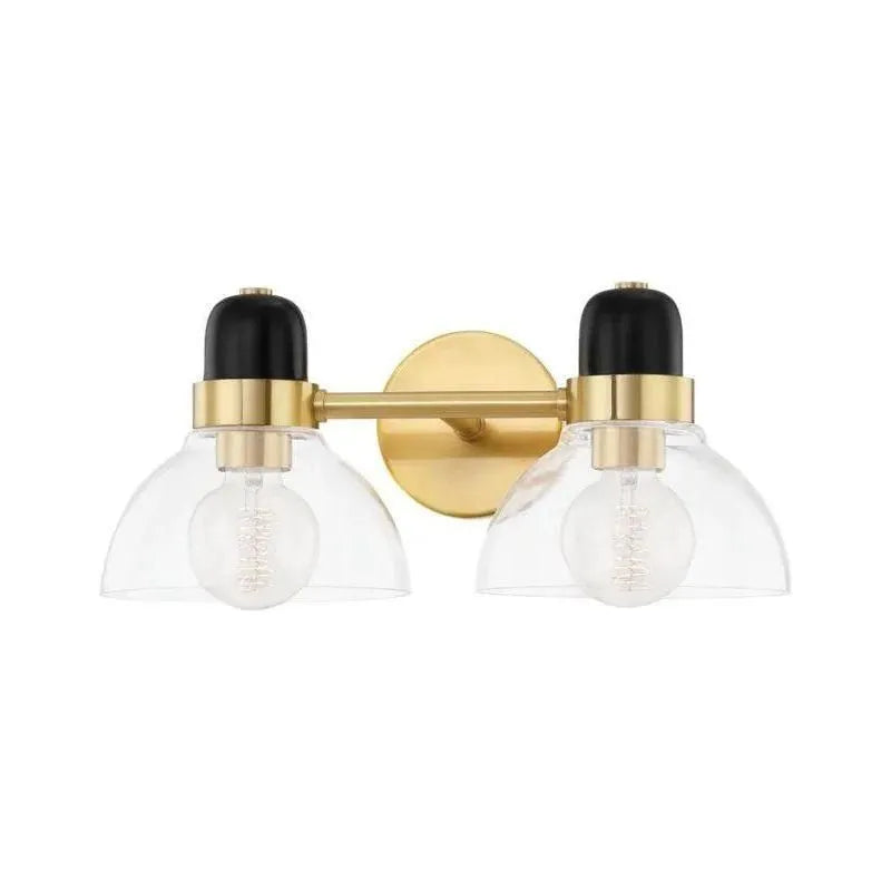 Mitzi - Camile Bath Bracket - H482301-AGB | Montreal Lighting & Hardware