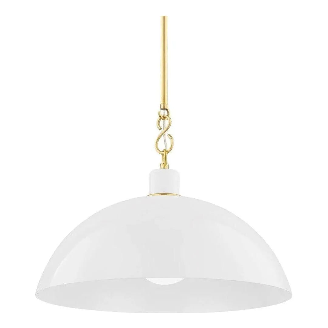 Mitzi - Camille Pendant - H769701L-AGB/GWH | Montreal Lighting & Hardware