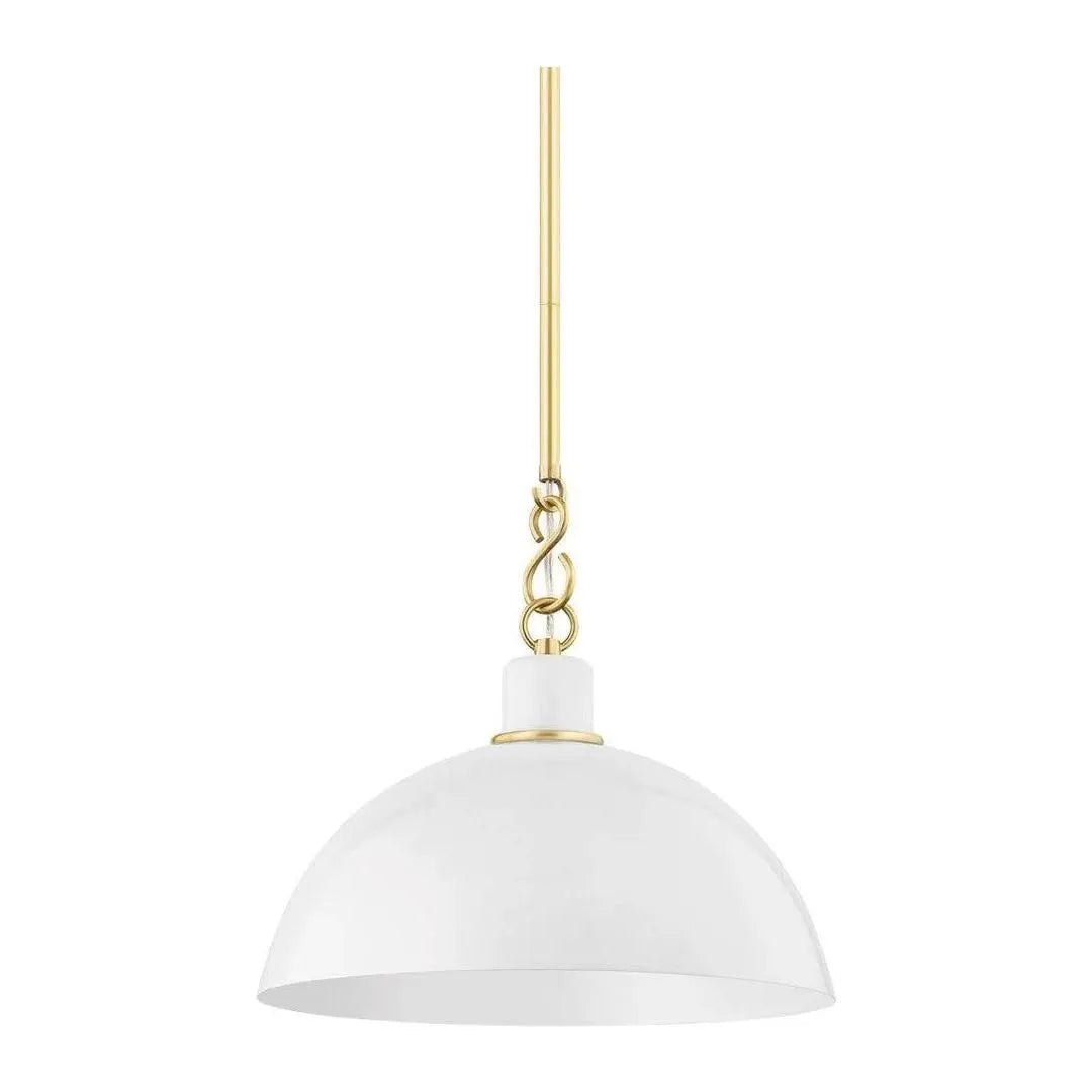 Mitzi - Camille Pendant - H769701S-AGB/GWH | Montreal Lighting & Hardware