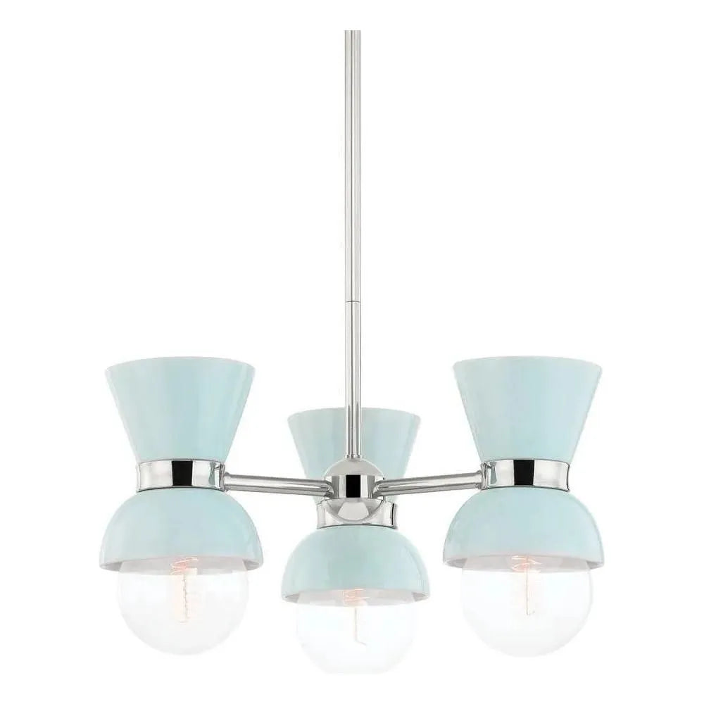 Mitzi - Gillian Semi Flush Mount - H469603-PN/CRB | Montreal Lighting & Hardware