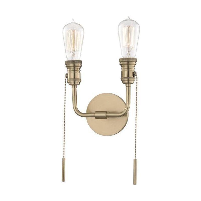 Mitzi - Lexi Wall Sconce - H106101-AGB | Montreal Lighting & Hardware